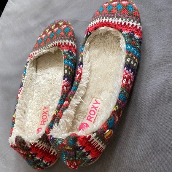 Roxy Women's Hot Cocoa Slipper Size 6 - Picture 5 of 6